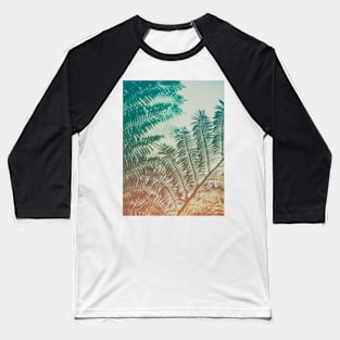 Colorful fern Baseball T-Shirt